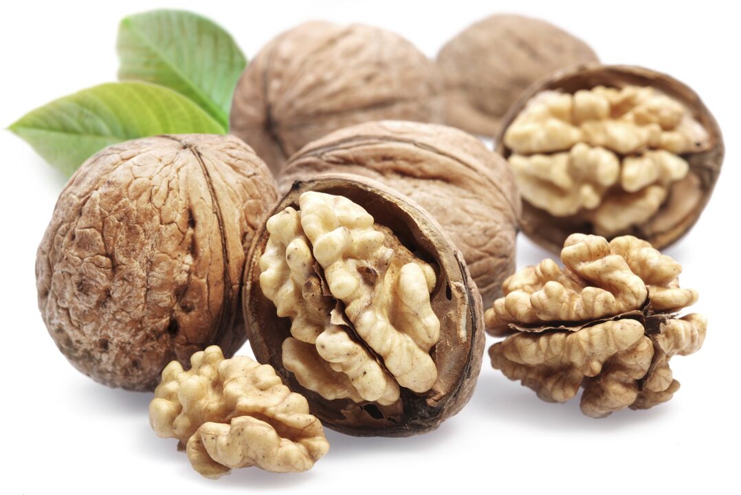 vlašský ořech pro prevenci prostatitidy